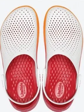 Crocs Lite Ride Red Color CROCS | Shoes | Crocs Literide Clog In Cream Red And Orange | Poshmark